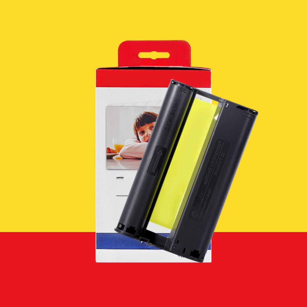 Compact 4x6 Mobile Printer Ink Refill Pack