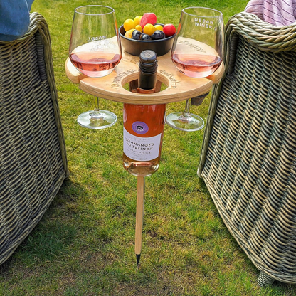Portable Wine Table Outdoor Party Stand
