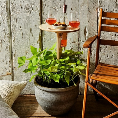 Portable Wine Table Outdoor Party Stand