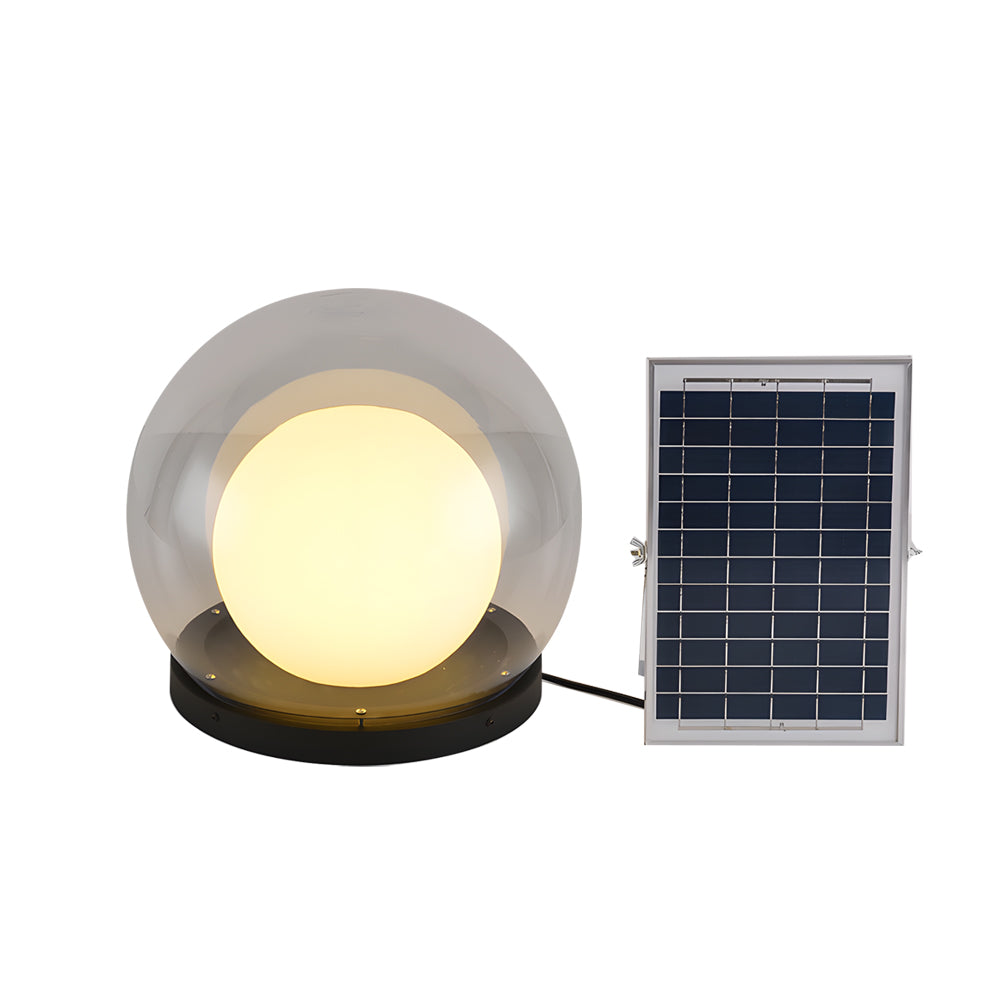 Outdoor Double Layer Solar Globe Lanterns - Lusomart