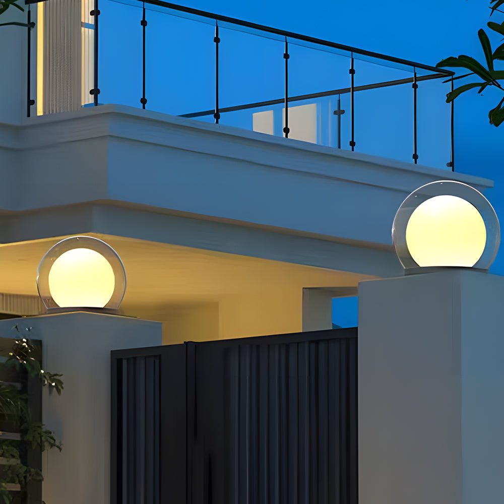 Outdoor Double Layer Solar Globe Lanterns