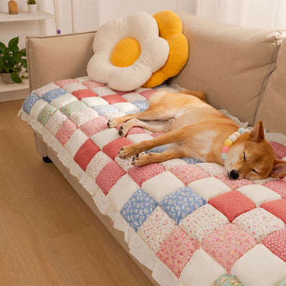 Durable Plaid Pet Furniture Protector Sofa Cover