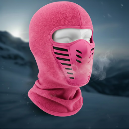 Warm Fleece Face Mask for Cold Weather Outdoor Sports