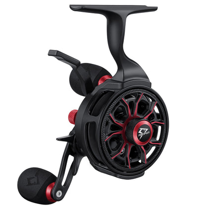 Premium Carbon Inline Ice Fishing Reel with Magnetic System