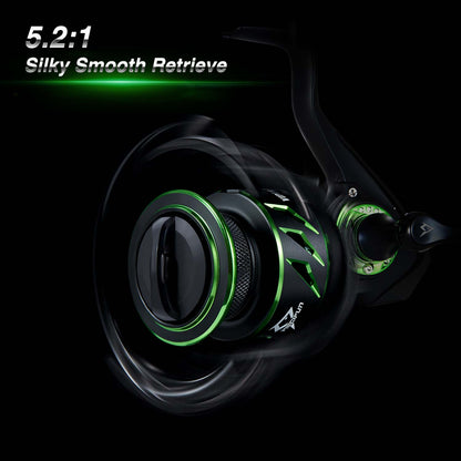 Fast Action Ice Fishing Spinning Reel Size 500 1000