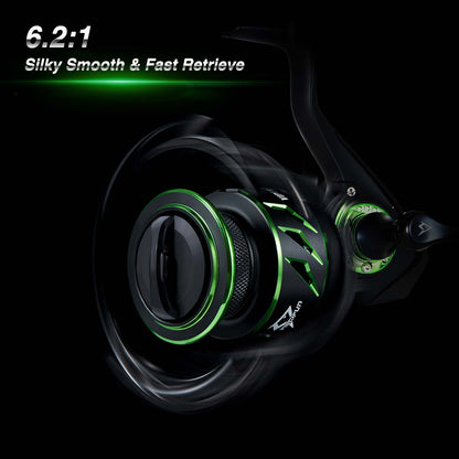 Fast Action Spinning Fishing Reel Size 500-5000
