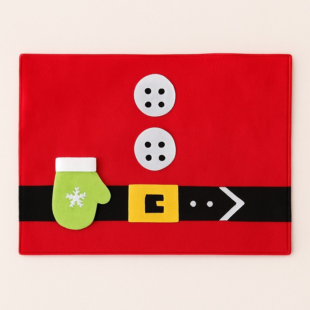 Festive Holiday Table Runner Placemat - Lusomart