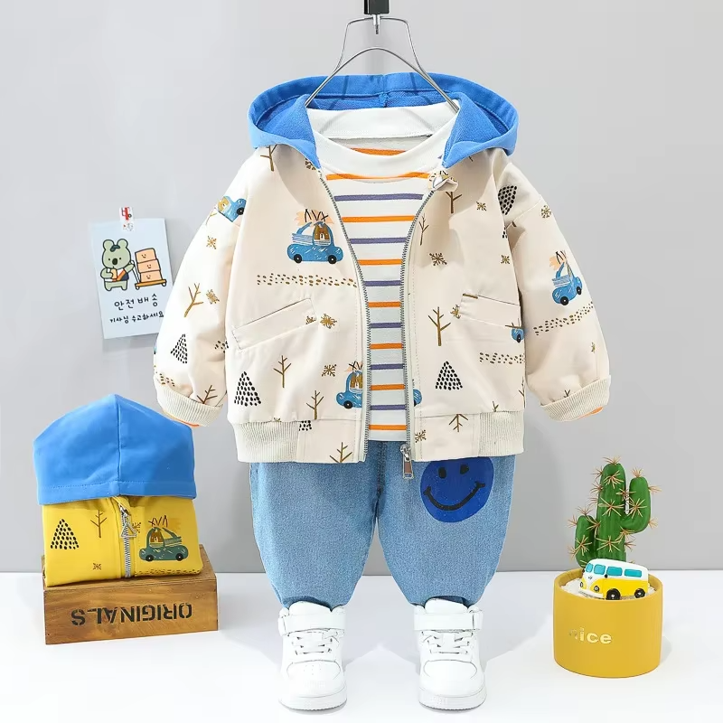 PlayPals™ – Comfortable 3-Piece Toddler Set – Warm Playwear Set 10