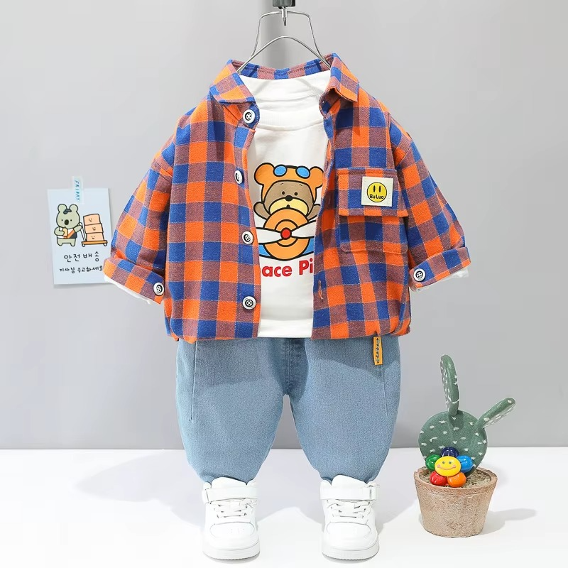 PlayPals™ – Comfortable 3-Piece Toddler Set – Warm Playwear Set 12