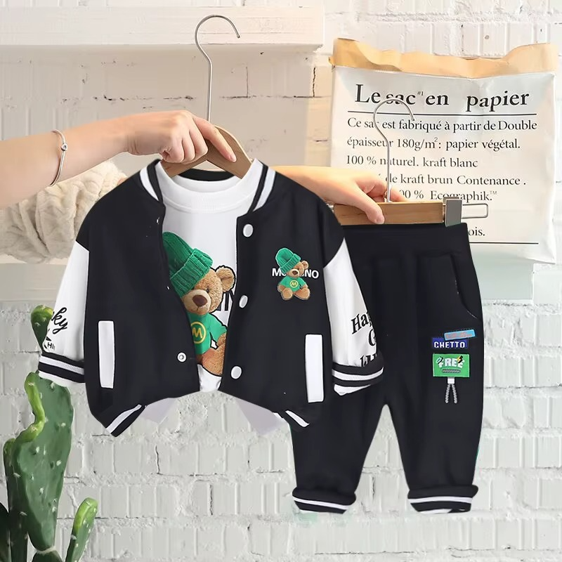 PlayPals™ – Comfortable 3-Piece Toddler Set – Warm Playwear Set 14
