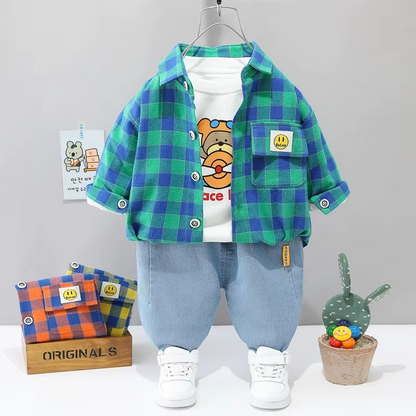 PlayPals™ – Comfortable 3-Piece Toddler Set – Warm Playwear Set 15