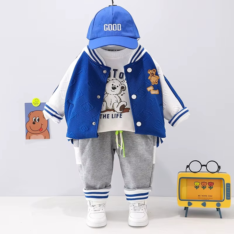 PlayPals™ – Comfortable 3-Piece Toddler Set – Warm Playwear Set 3