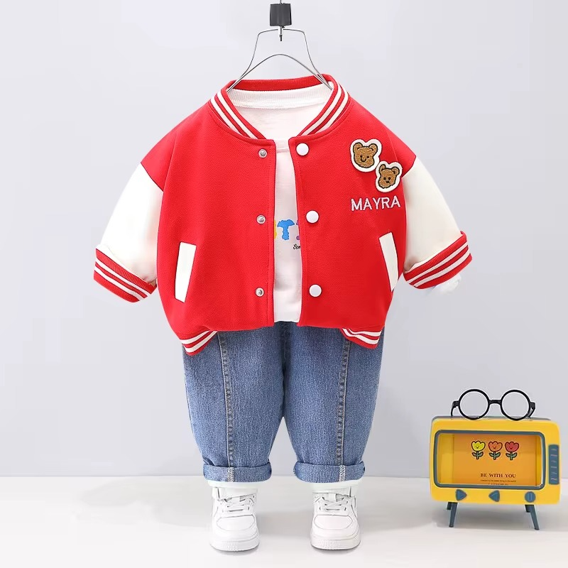 PlayPals™ – Comfortable 3-Piece Toddler Set – Warm Playwear Set 7