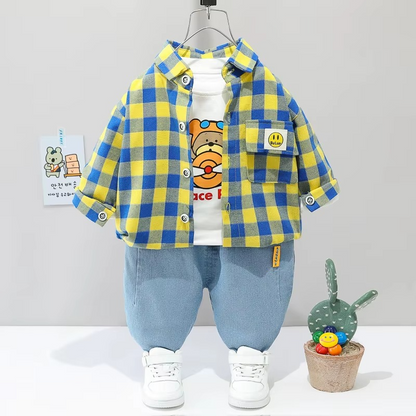 PlayPals™ – Comfortable 3-Piece Toddler Set – Warm Playwear Set 8