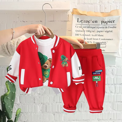 PlayPals™ – Comfortable 3-Piece Toddler Set – Warm Playwear Set 9