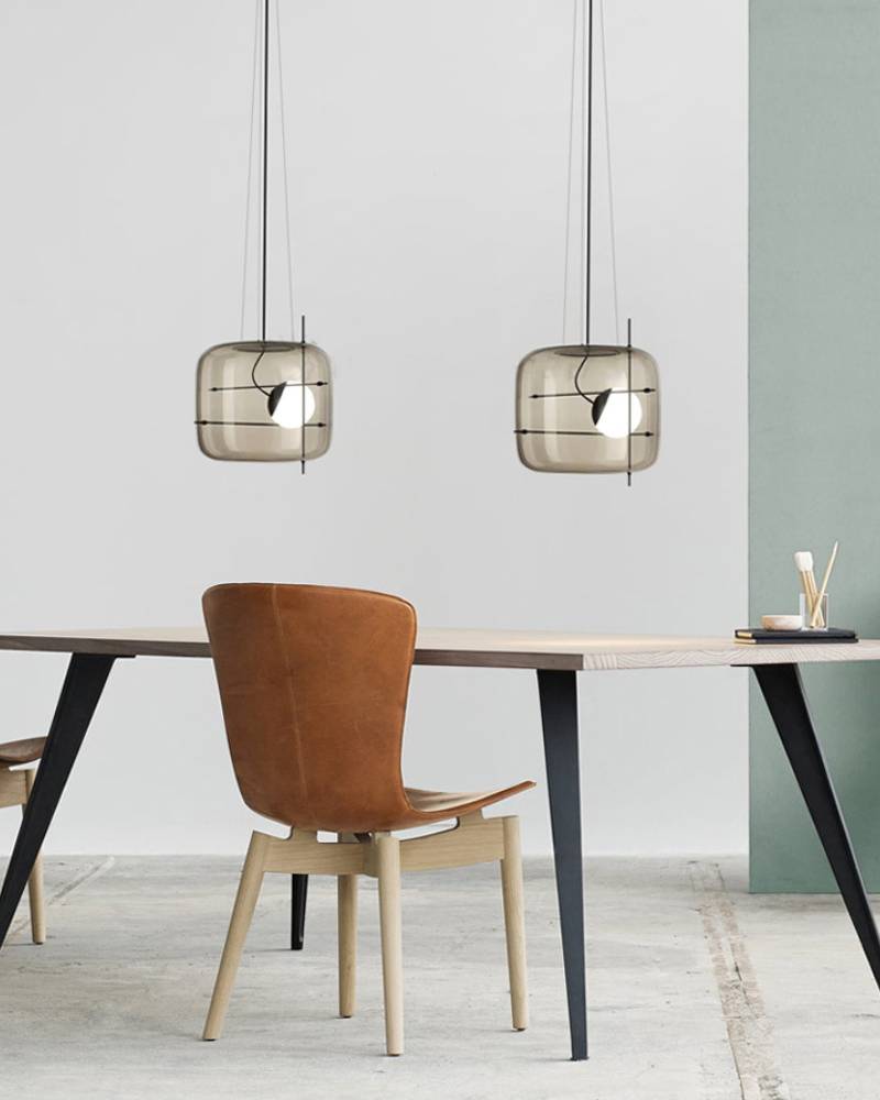 Elegant Glass Drop Ceiling Lamp