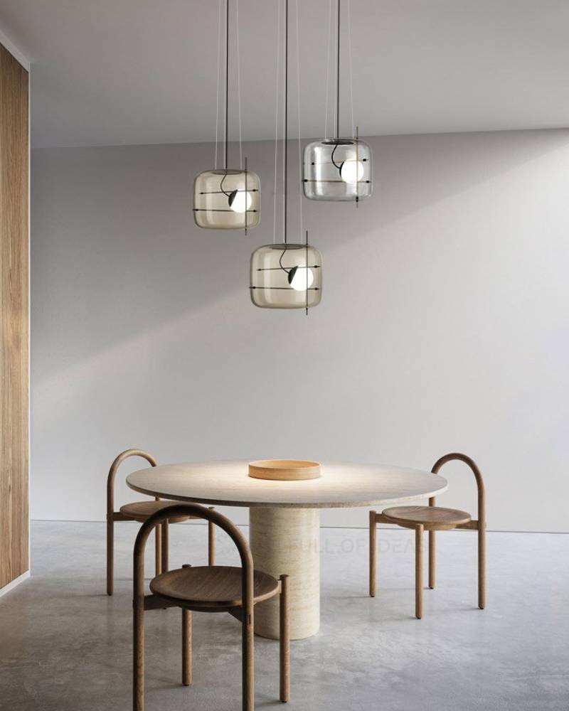 Elegant Glass Drop Ceiling Lamp