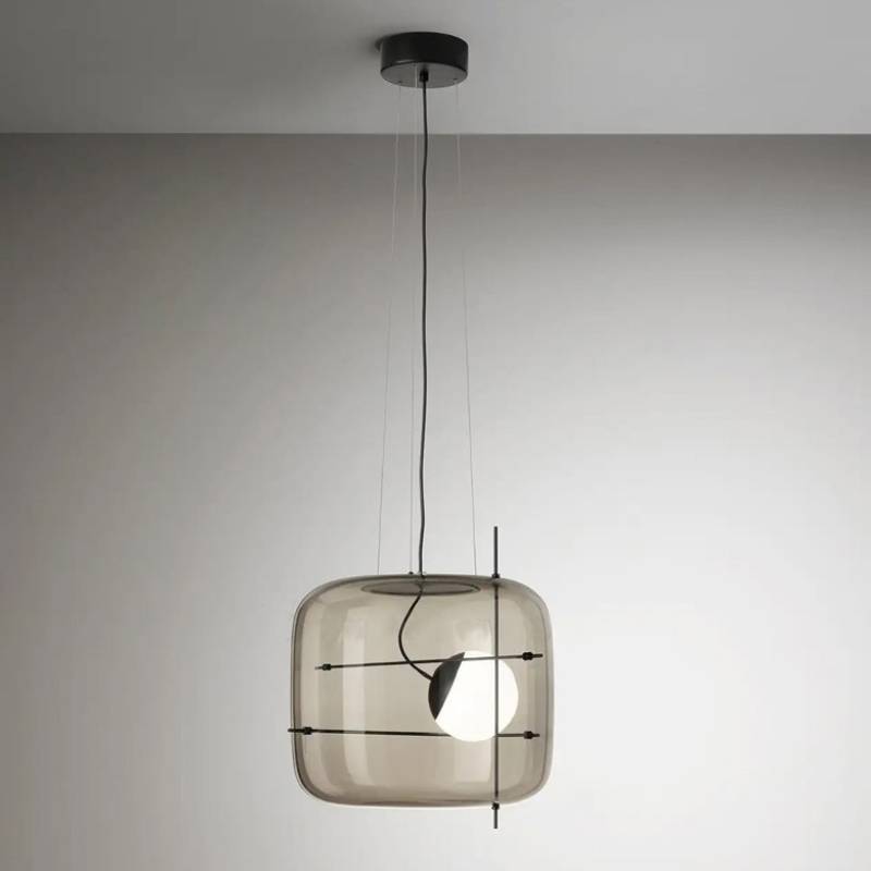 Elegant Glass Drop Ceiling Lamp
