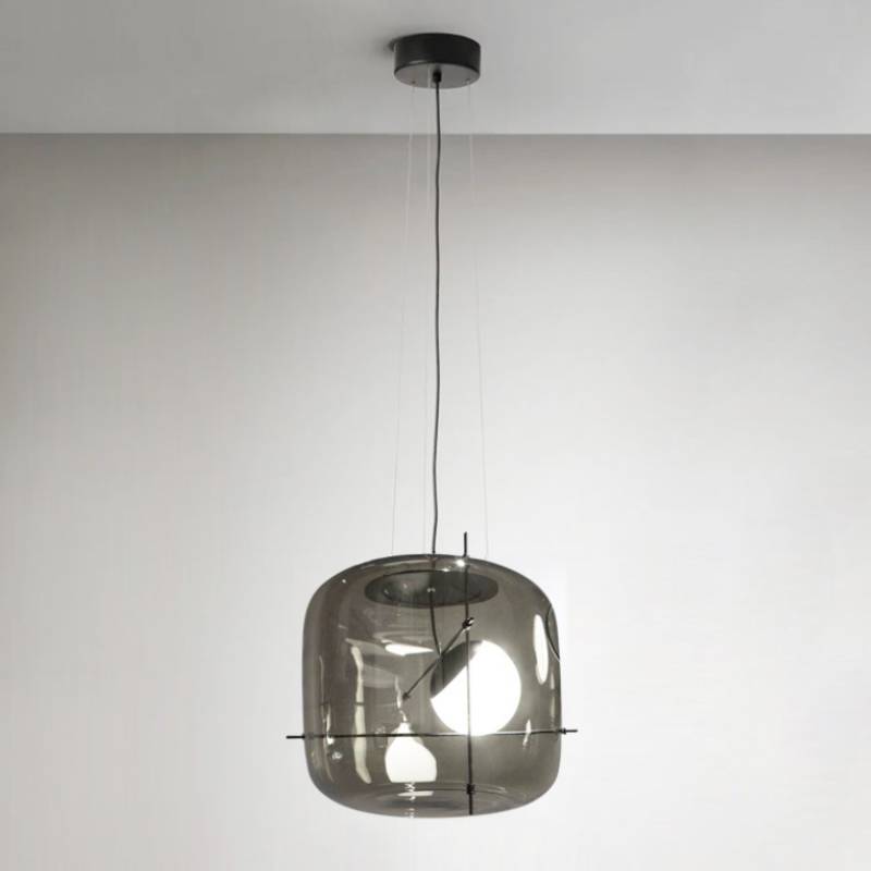 Elegant Glass Drop Ceiling Lamp
