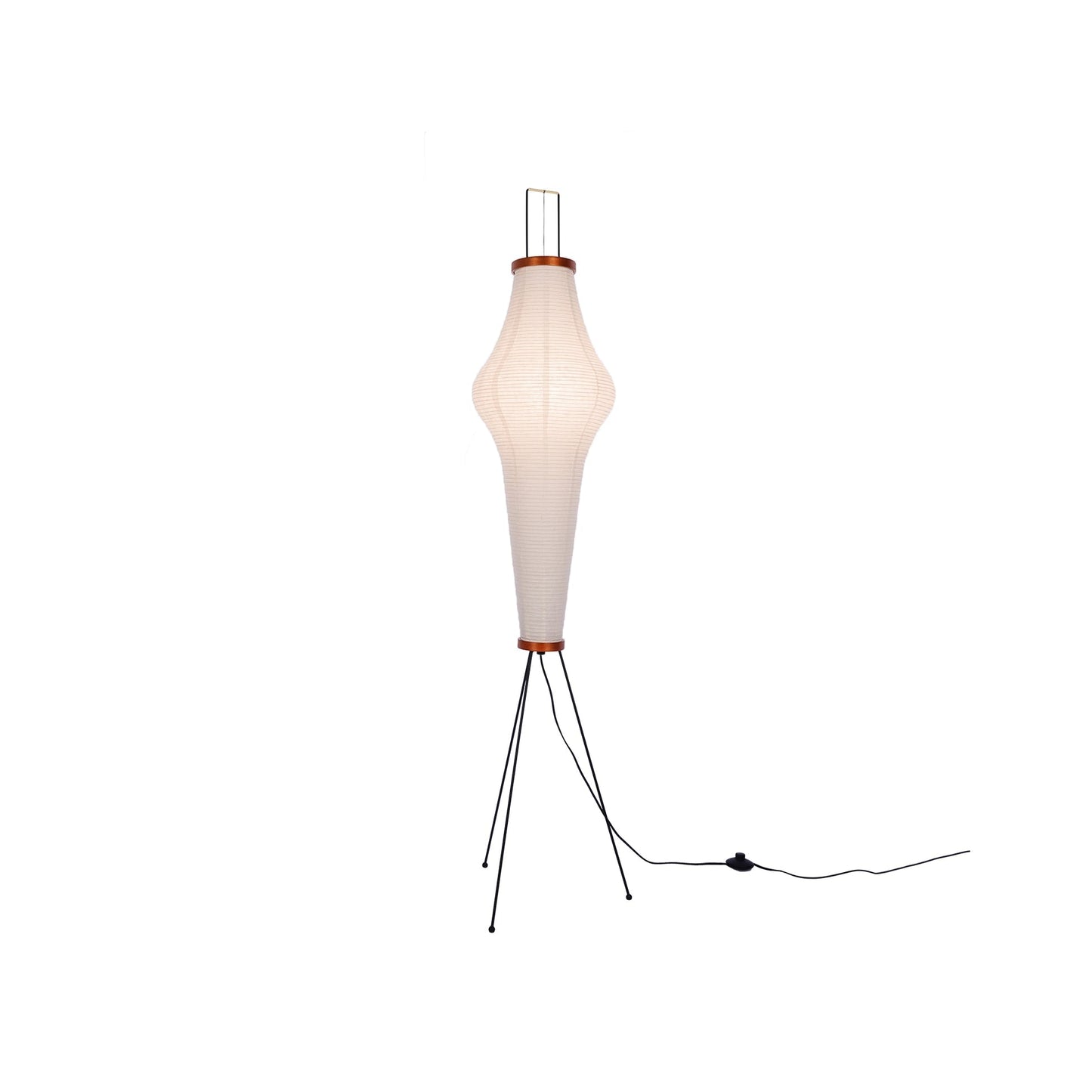 Asian Style Rice Paper Floor Light