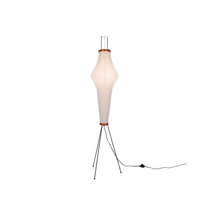 Asian Style Rice Paper Floor Light