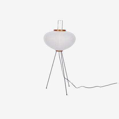 Warm White Paper Floor Lamp with Soft Lighting