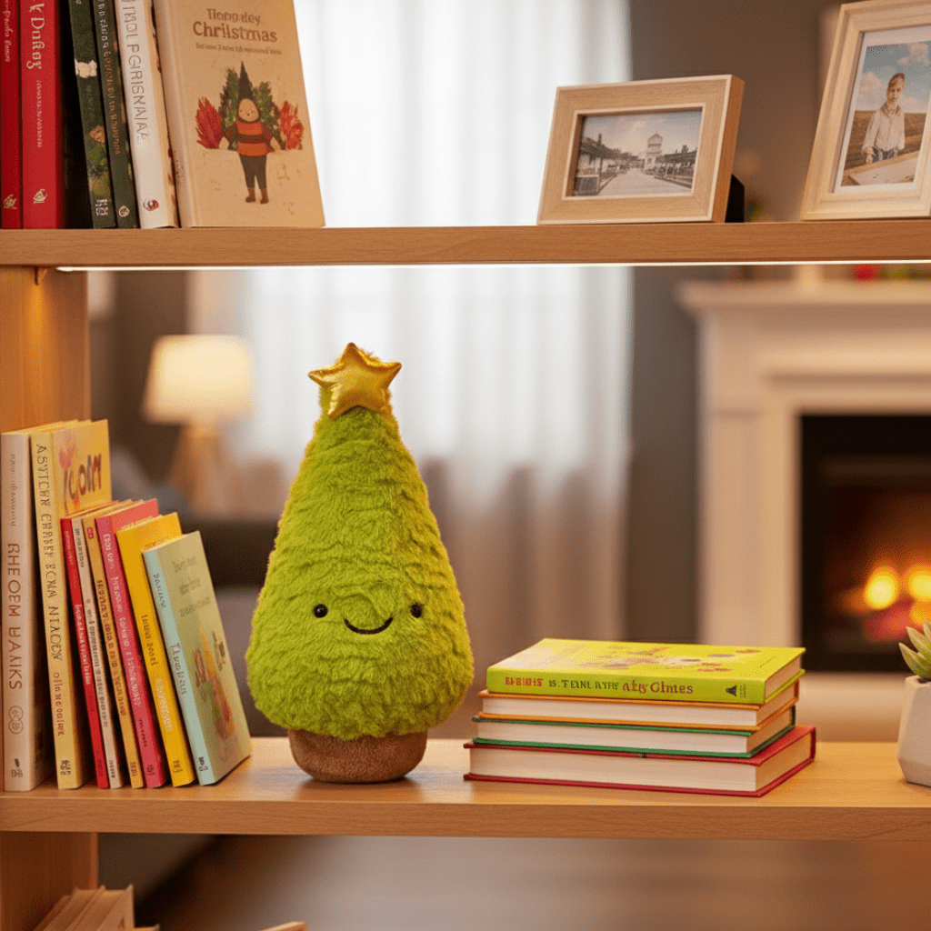 PlushEvergreen | Charming Soft Plush Christmas Tree Figurine 2