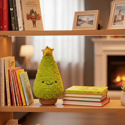 PlushEvergreen | Charming Soft Plush Christmas Tree Figurine 2