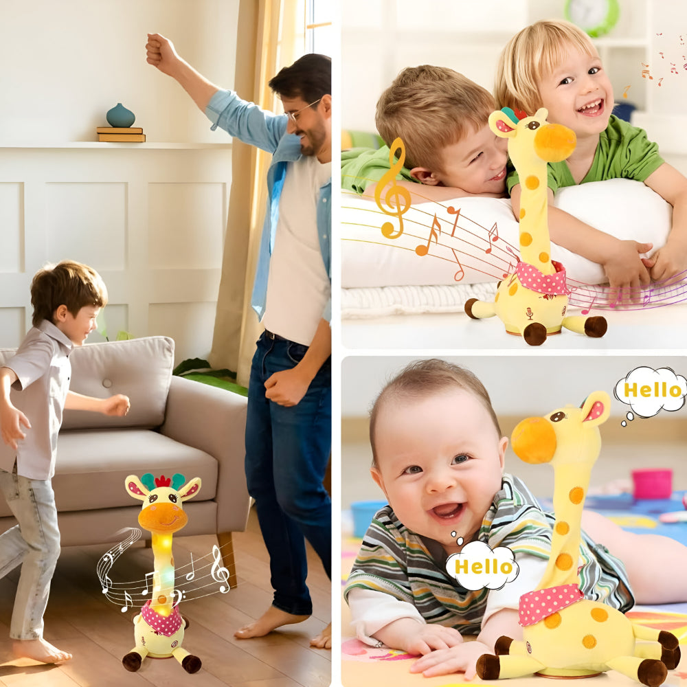 Cuddly Musical Giraffe Toy for Children
