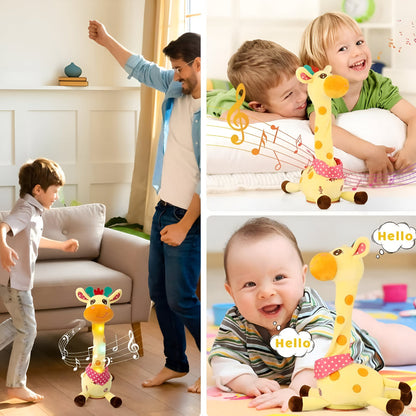 Cuddly Musical Giraffe Toy for Children