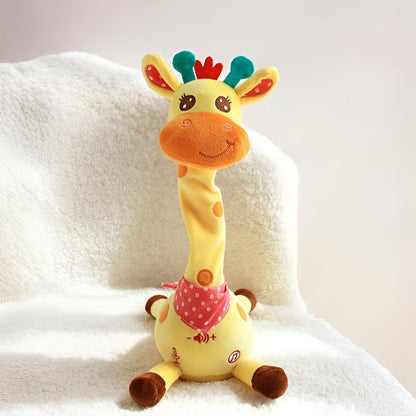 Cuddly Musical Giraffe Toy for Children