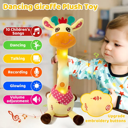 Cuddly Musical Giraffe Toy for Children