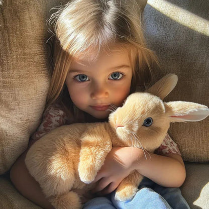 Cute Bunny Stuffed Toy - Plush Friendly Companion - Lusomart