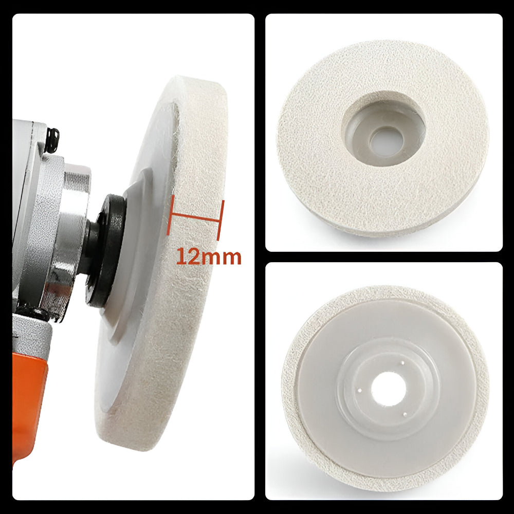 High Speed Felt Polishing Buffing Wheel Kit