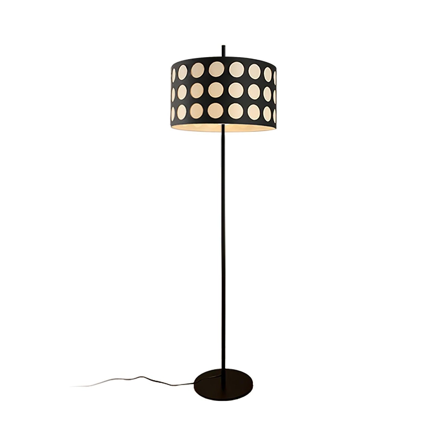 Chic Contemporary Fabric Arch Floor Lamp with Shade - Lusomart