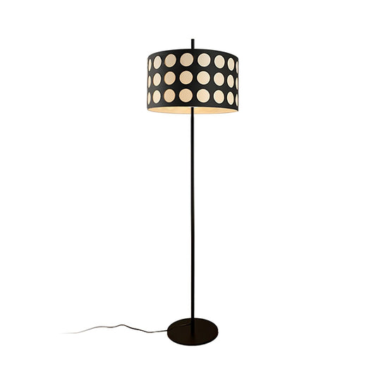 Chic Contemporary Fabric Arch Floor Lamp with Shade - Lusomart