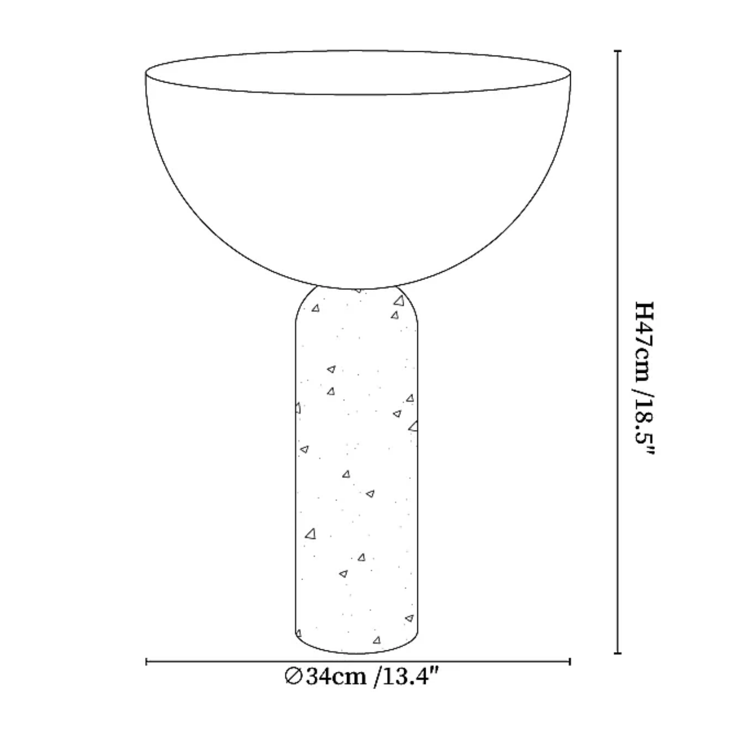 Polvo Natural Stone Table Lamp 2