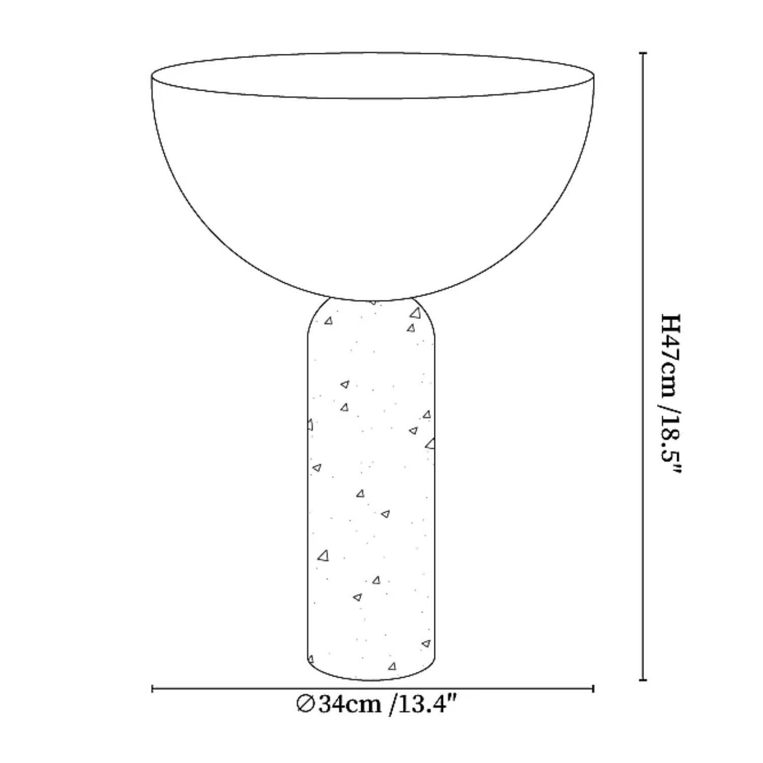 Polvo Natural Stone Table Lamp 2
