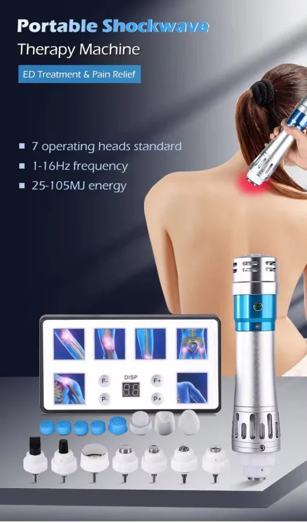 Compact Male Performance Wave Therapy Device