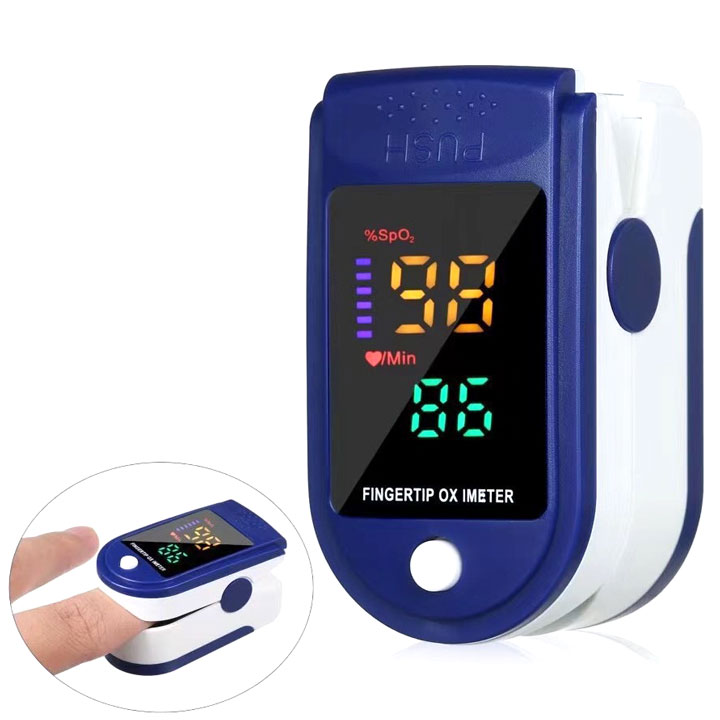 Accurate Fingertip Pulse Oximeter with Easy One Touch