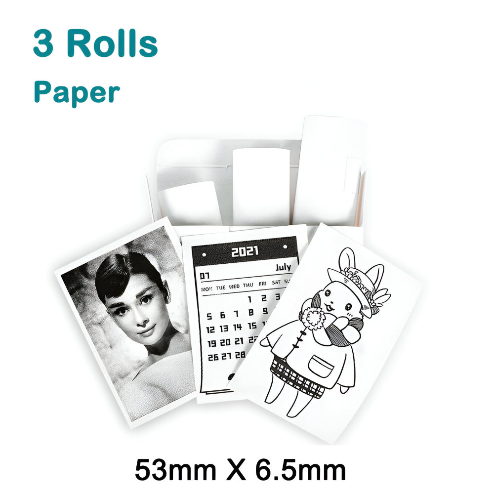 Compact Wireless Photo Printer Bluetooth Label Maker