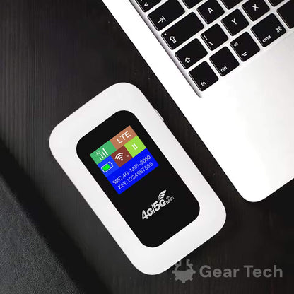 Compact 5G Mobile Wi-Fi Hotspot For Travel And Home