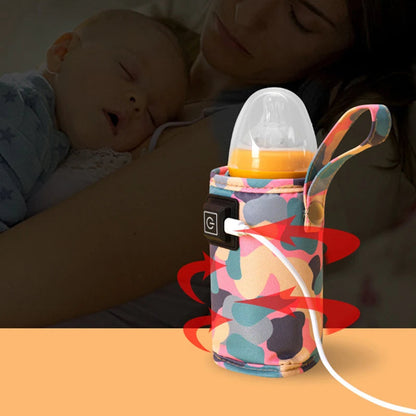 Portable Baby Bottle Warmer Quick Heating USB Type-C Compact Travel Safe 3