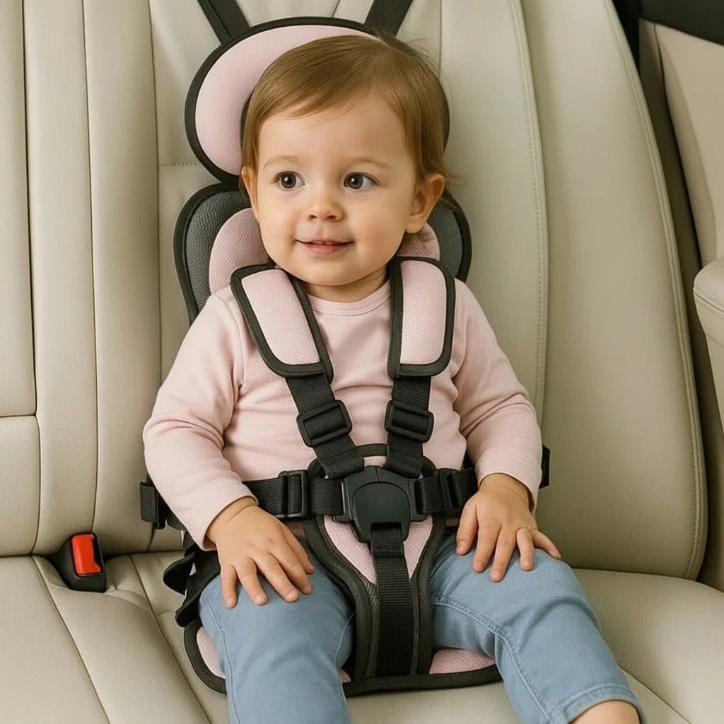 Portable Car Seat Booster for Kids - Travel Harness for Safety - Image 3