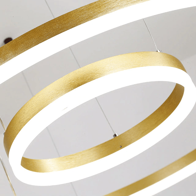 Modern Round LED Pendant Light For Dining Room