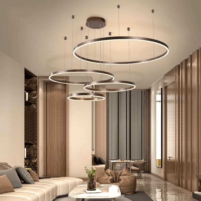 Modern Round LED Pendant Light For Dining Room