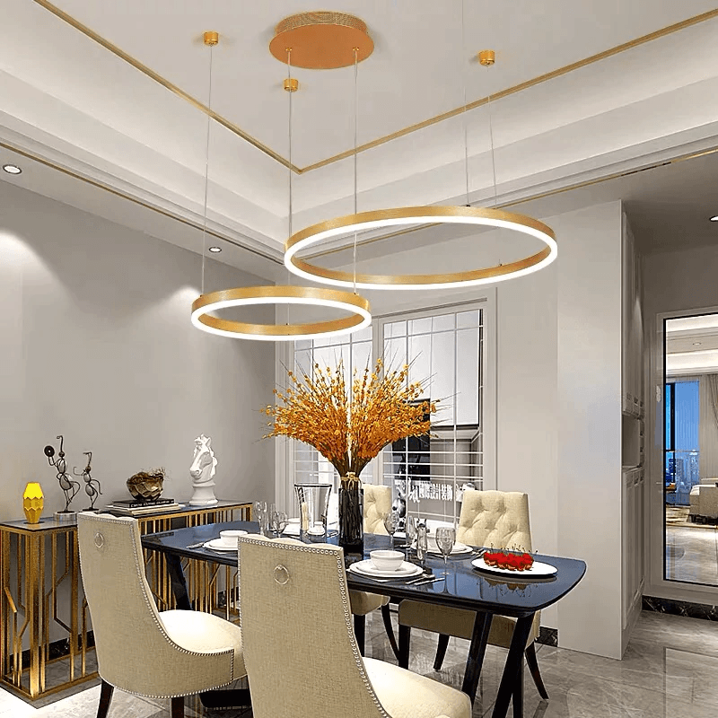 Modern Round LED Pendant Light For Dining Room