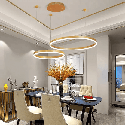 Modern Round LED Pendant Light For Dining Room
