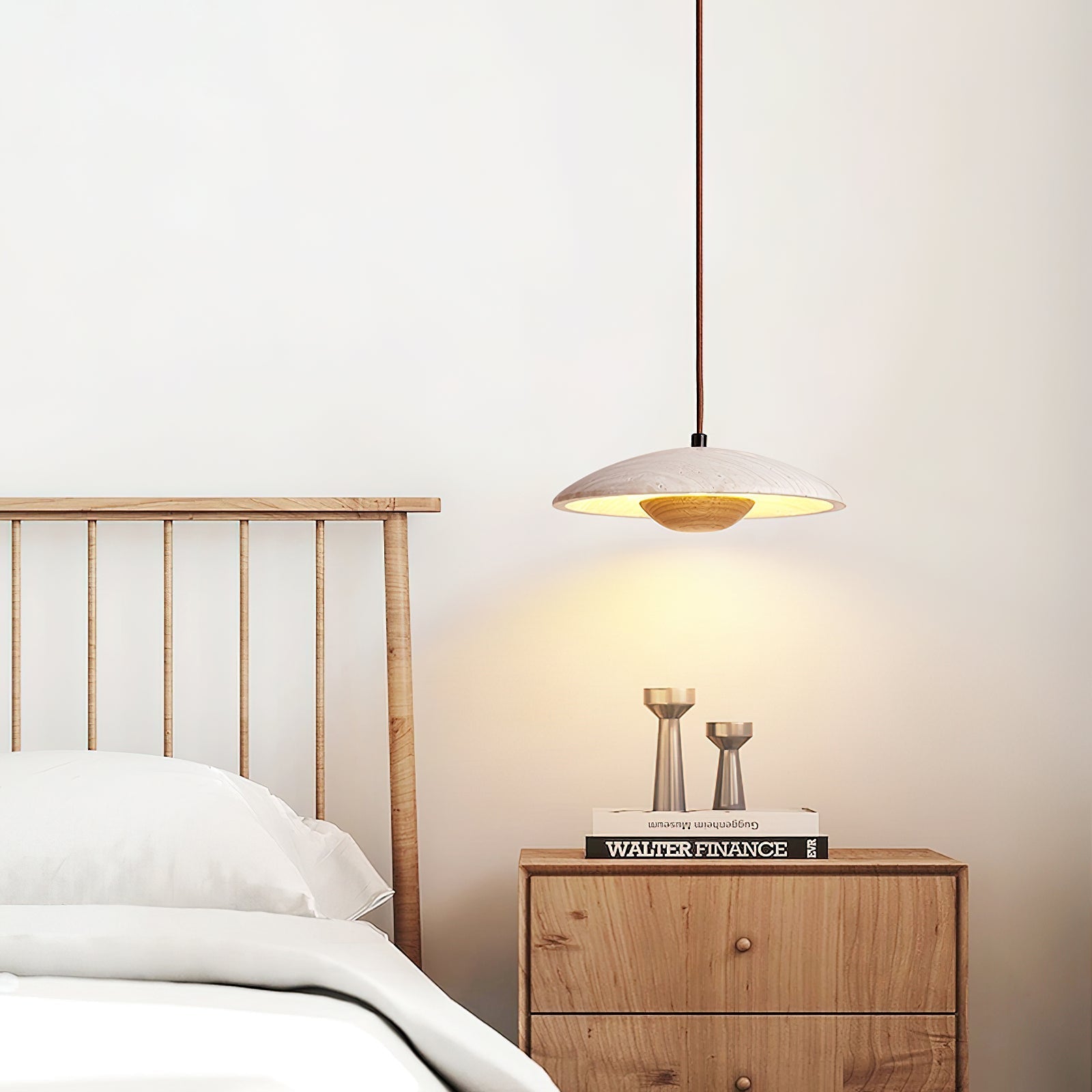 Poston Travertine Pendant Lamp 5