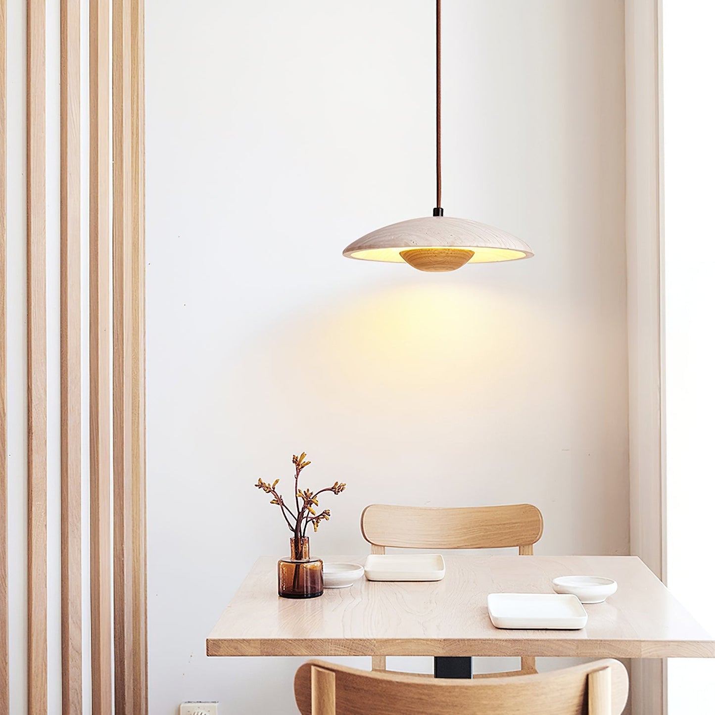 Poston Travertine Pendant Lamp 7